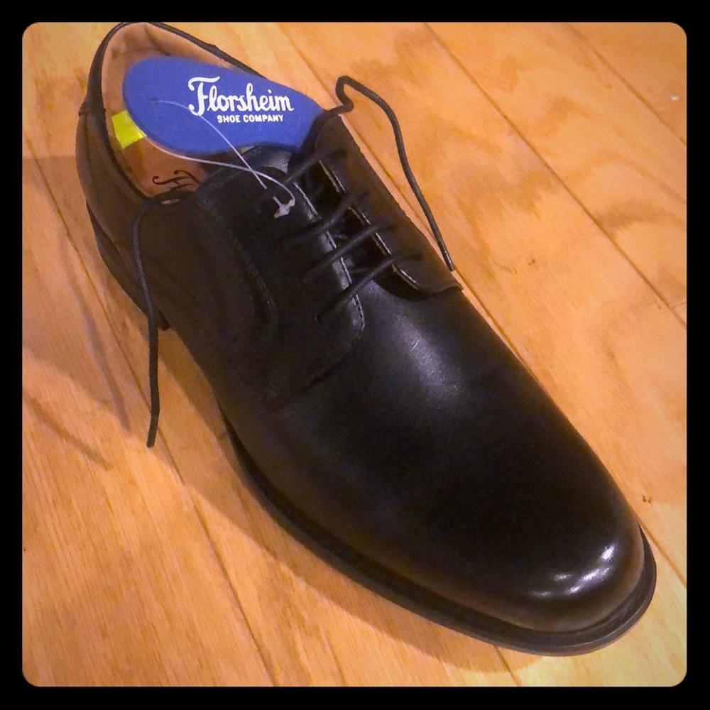 Florsheim Black Oxford Dress Shoes